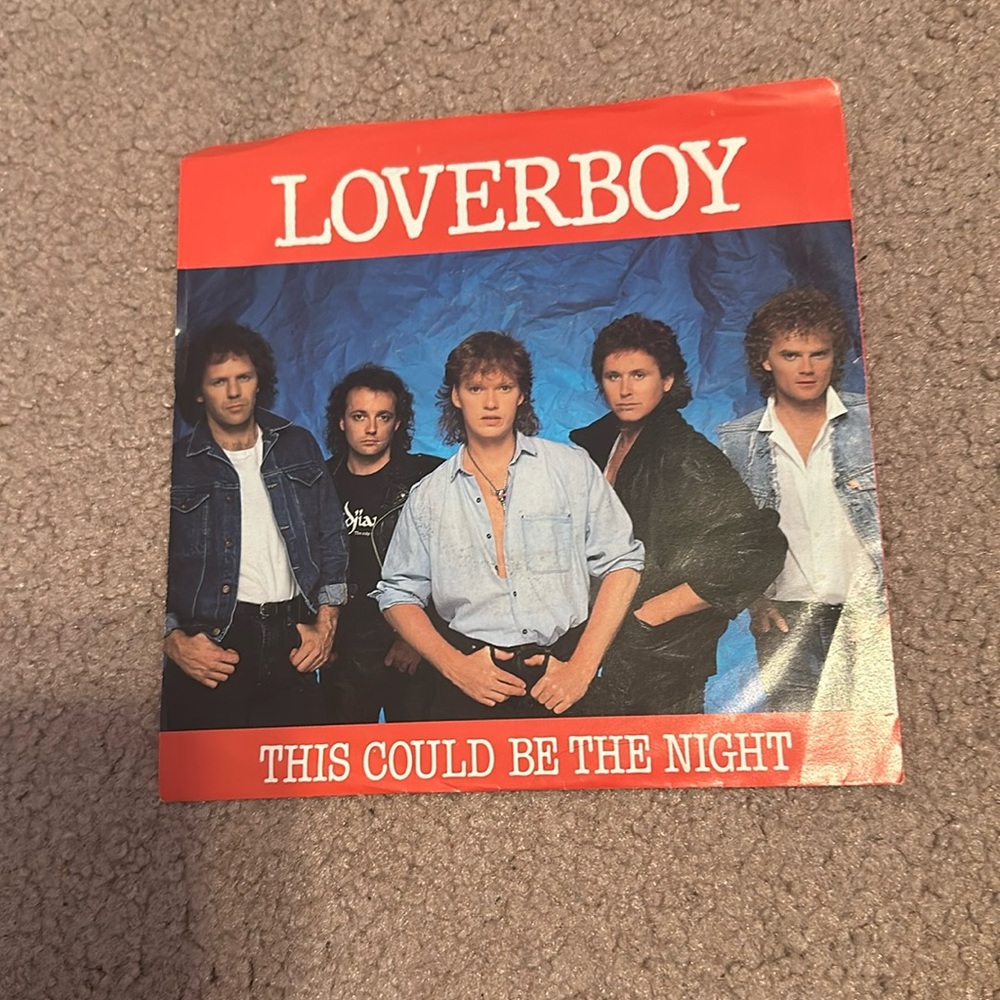 Loverboy - To Live And Die In L.A. 45rpm Single